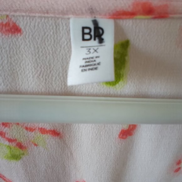 Pretty bp Floral Print Mini dress. NWOT 3X - Picture 10 of 11